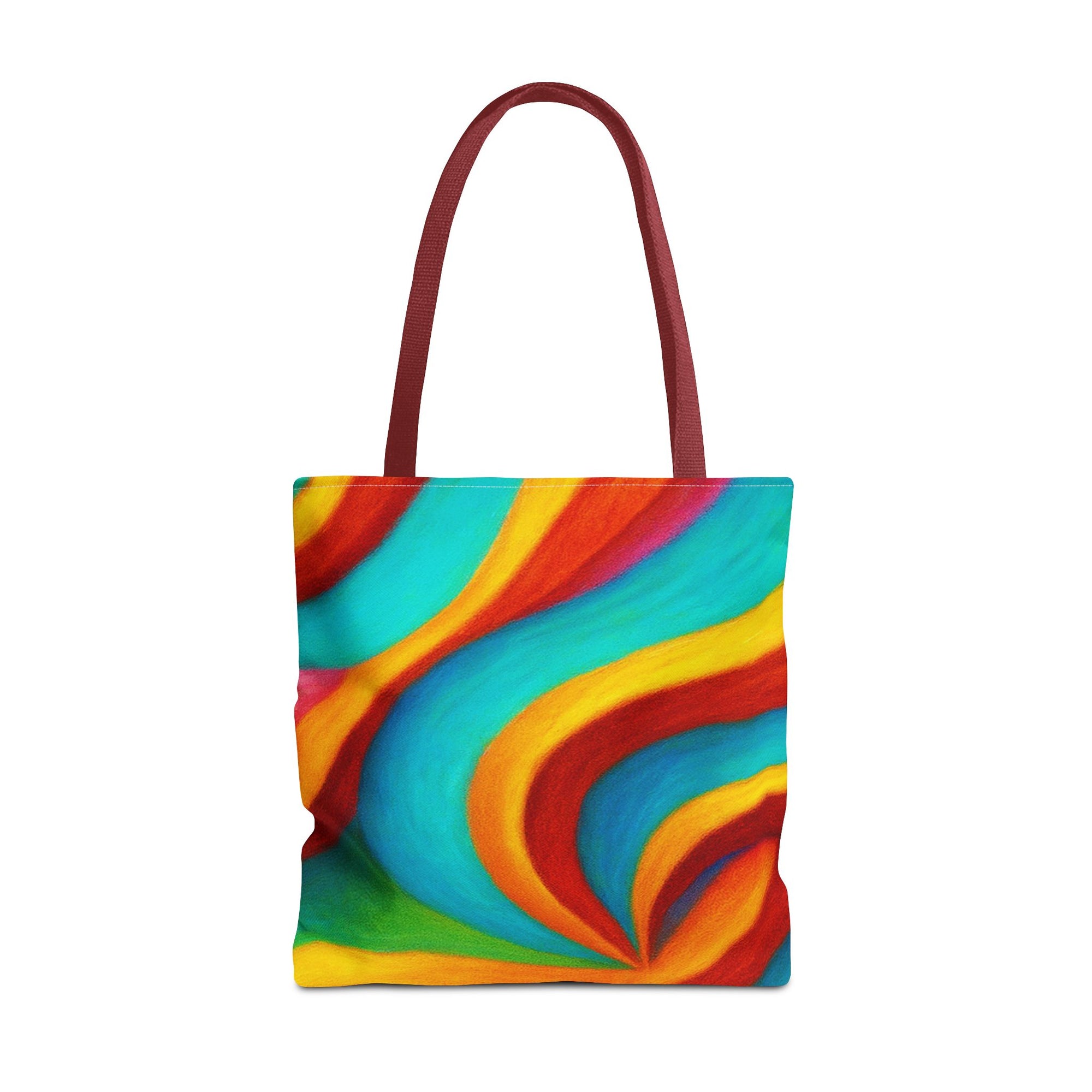 Colorful Swirl Tote Bag - Vibrant, Artful Shopping Companion for Everyday Use, Beach, Travel, Gifts, Eco-Friendly, Reusable