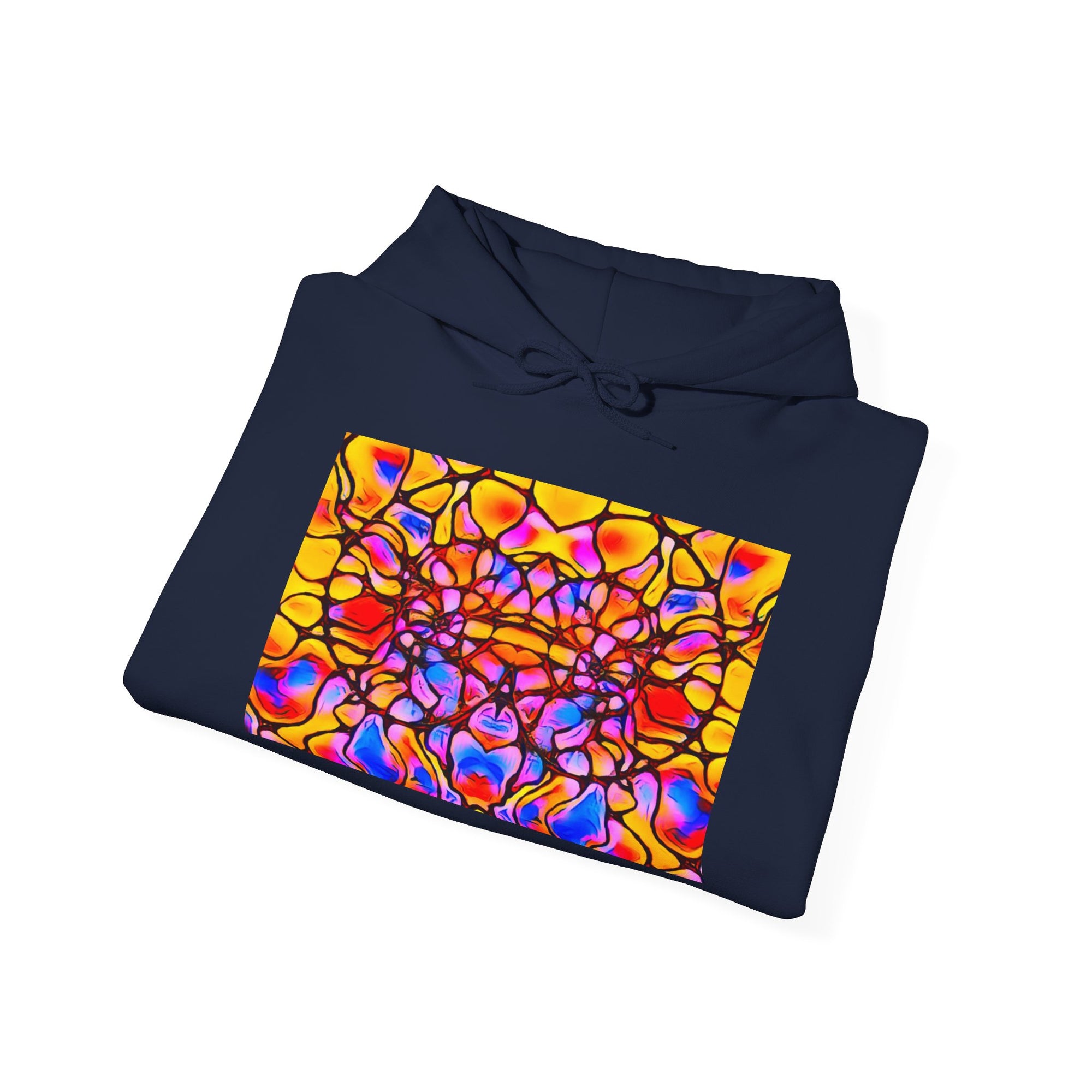 Colorful Abstract Unisex Hoodie | Bold Artistic Pullover