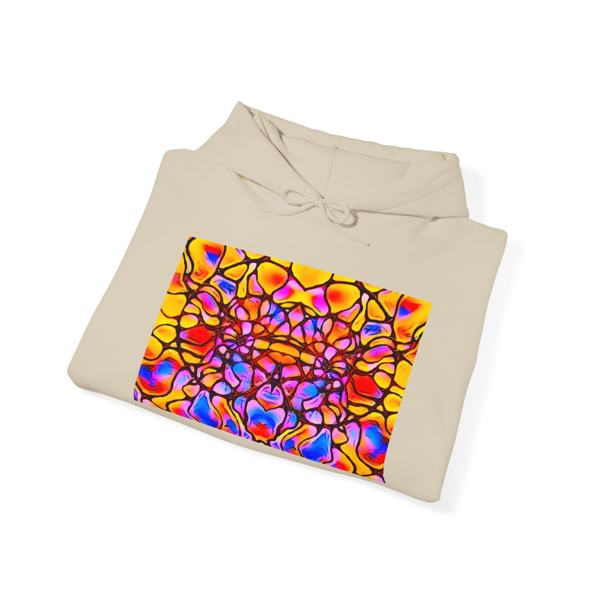 Colorful Abstract Unisex Hoodie | Bold Artistic Pullover