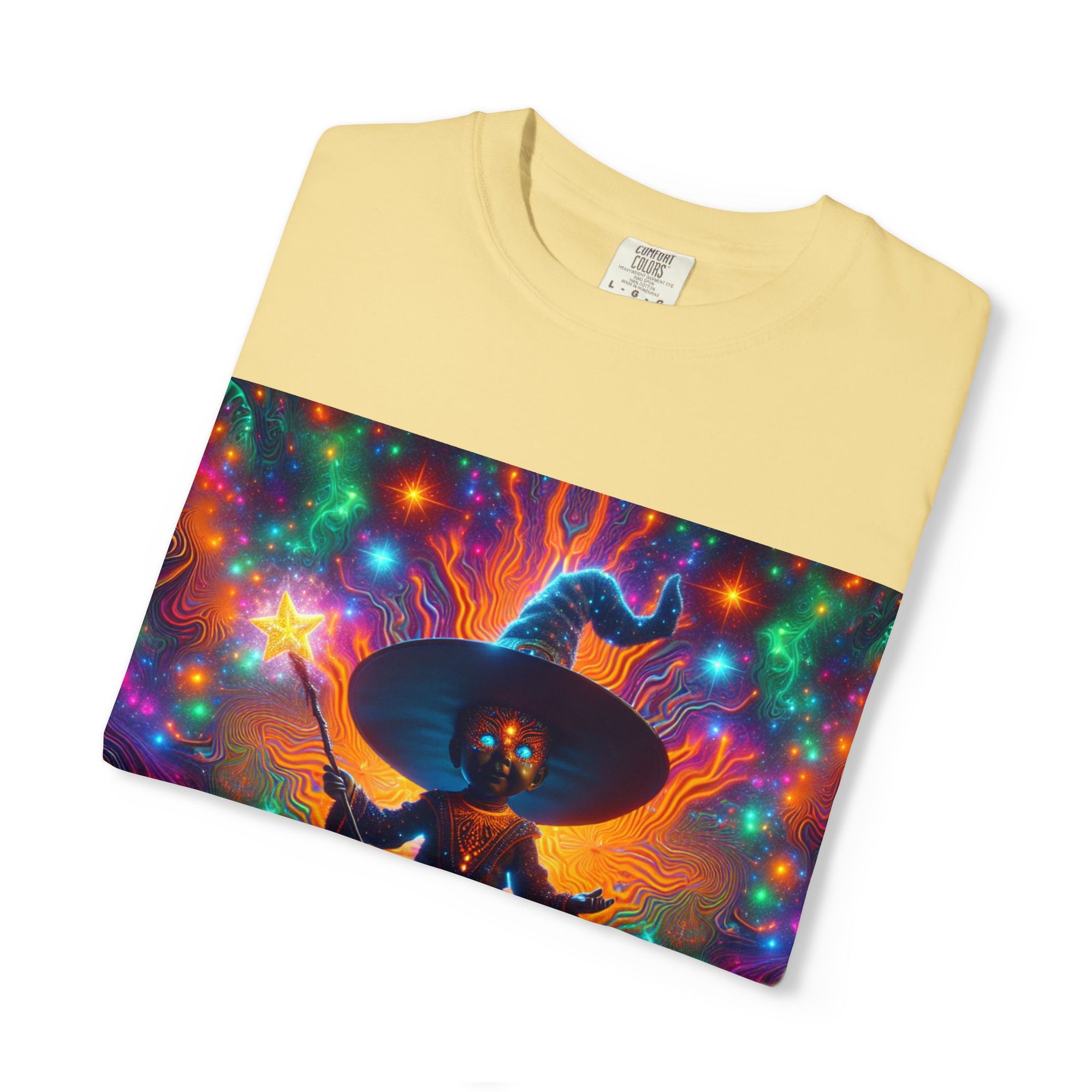 Vibrant Halloween Witch T-shirt, Unisex Casual Tee for Fall, Trick or Treat Gift, Spooky Party Wear, Witchy Style Clothing