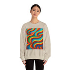 Colorful Swirl Sweatshirt | Cozy Unisex Crewneck