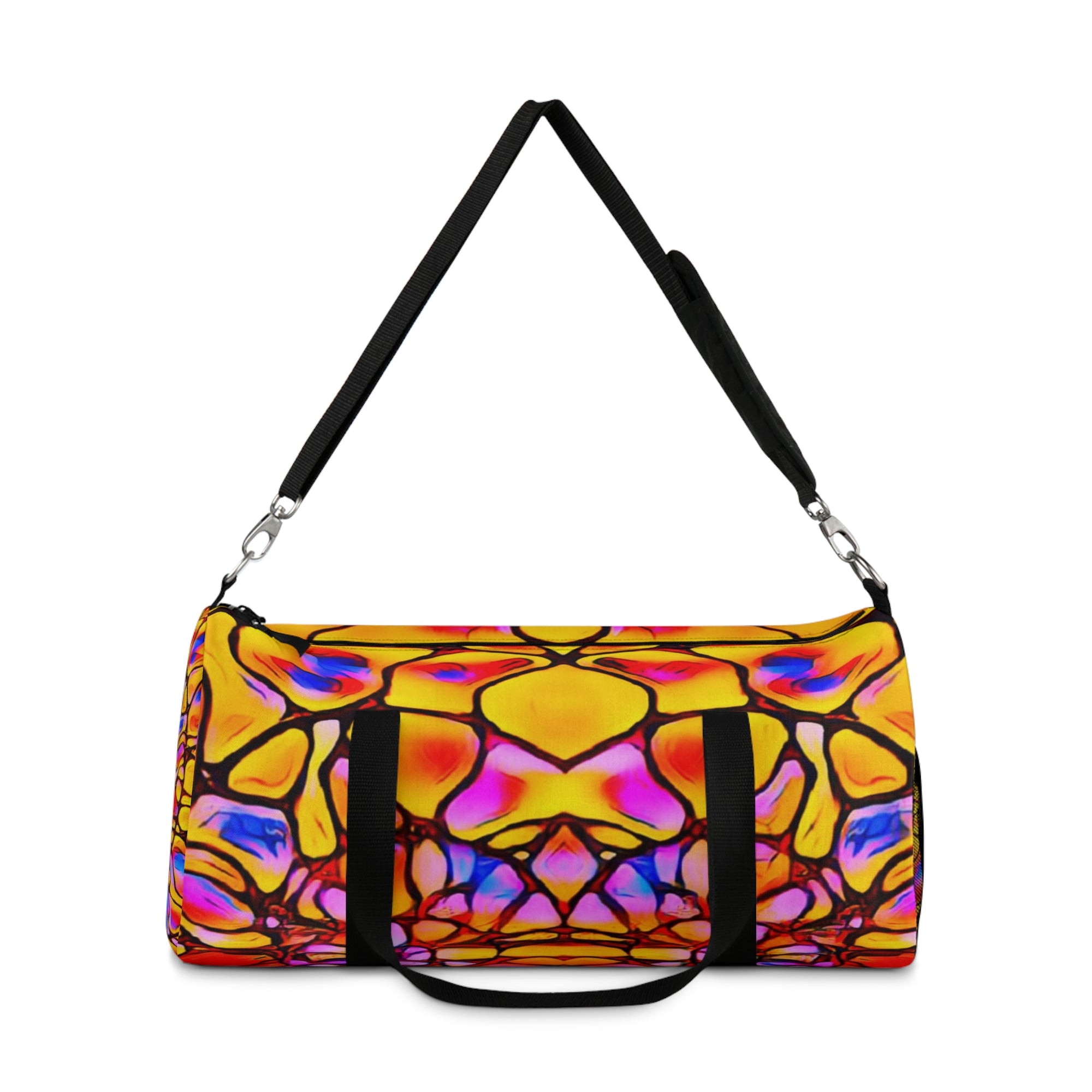 Colorful Pattern Duffel Bag | Vibrant Gym & Travel Weekender