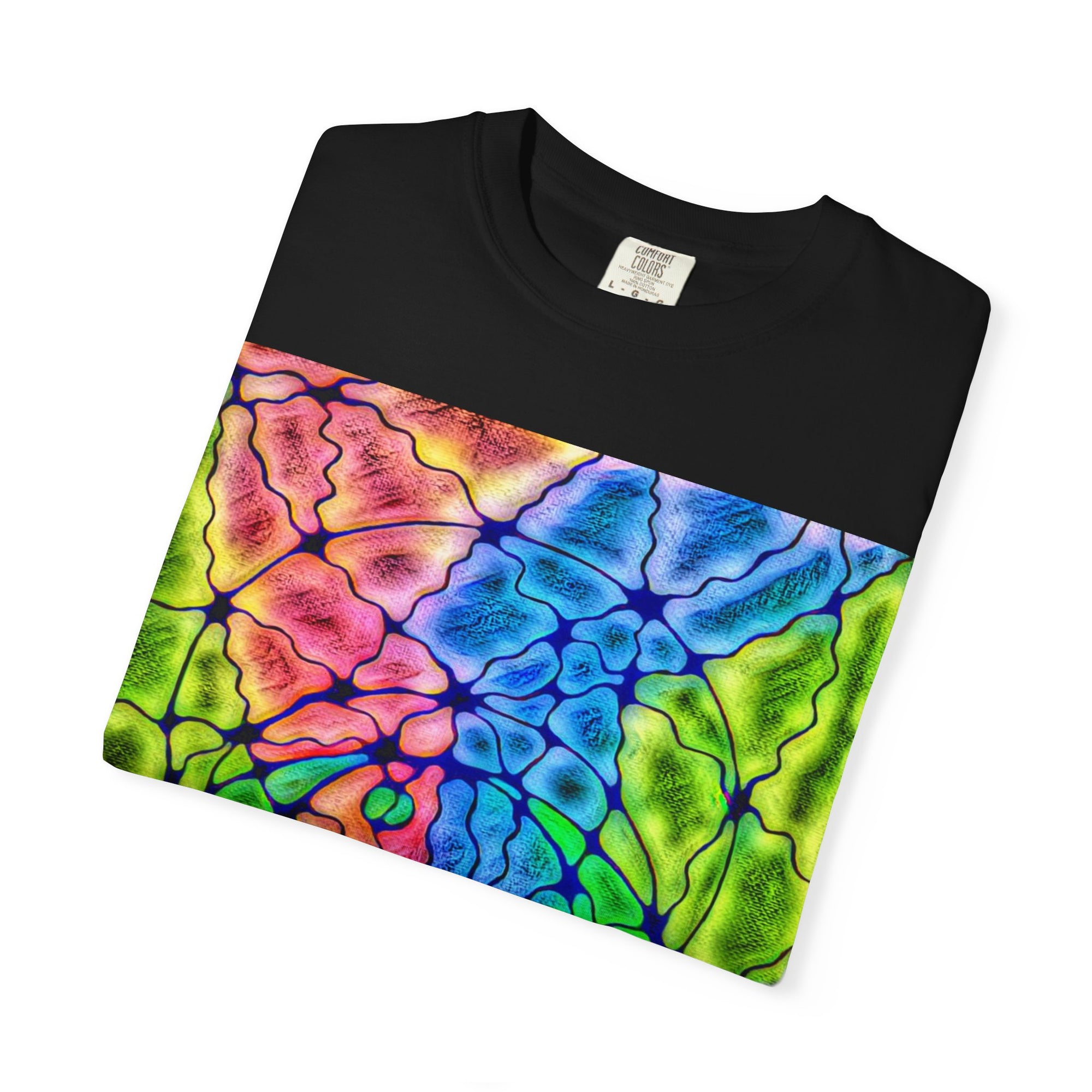 Colorful Tie Dye T-Shirt | Bright Abstract Pattern Tee