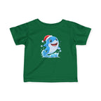 Christmas Shark Kids T-Shirt | Cute Ocean Animal Holiday Tee for Toddlers