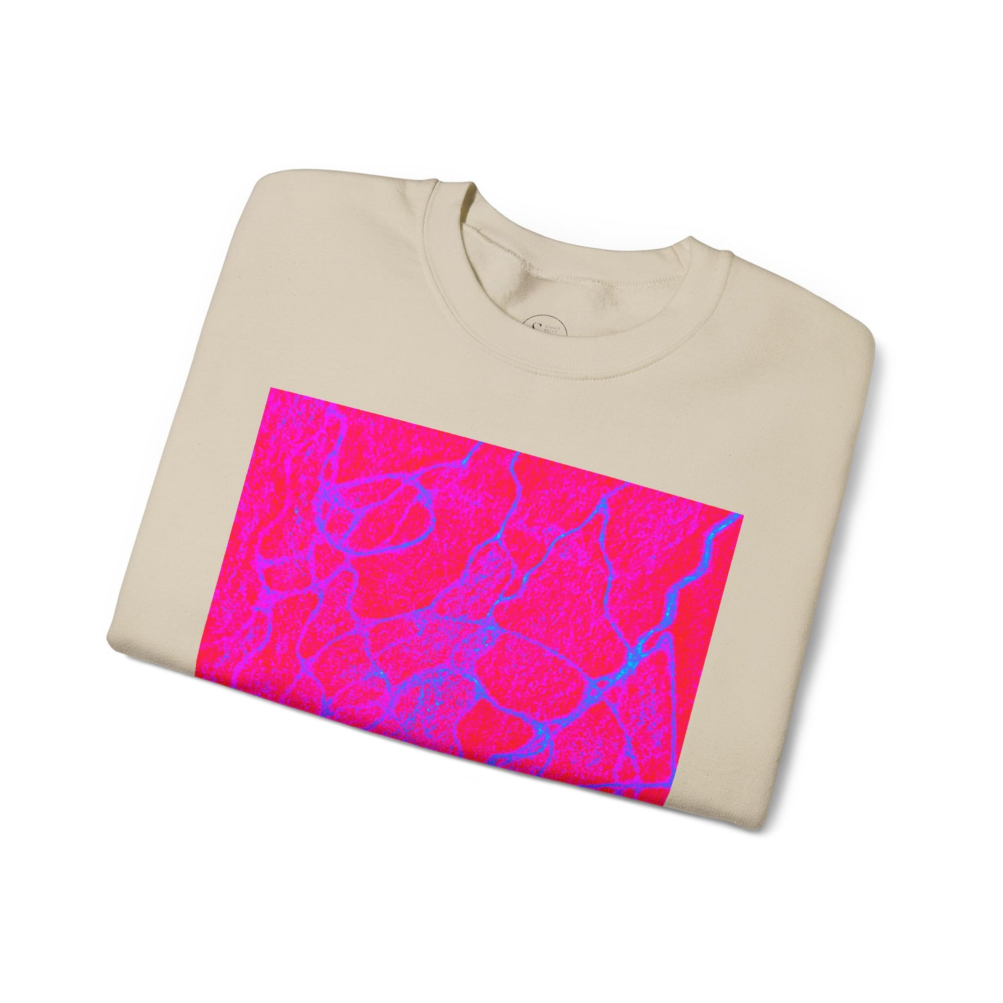 Vibrant Abstract Crewneck Sweatshirt | Cozy Unisex Pullover