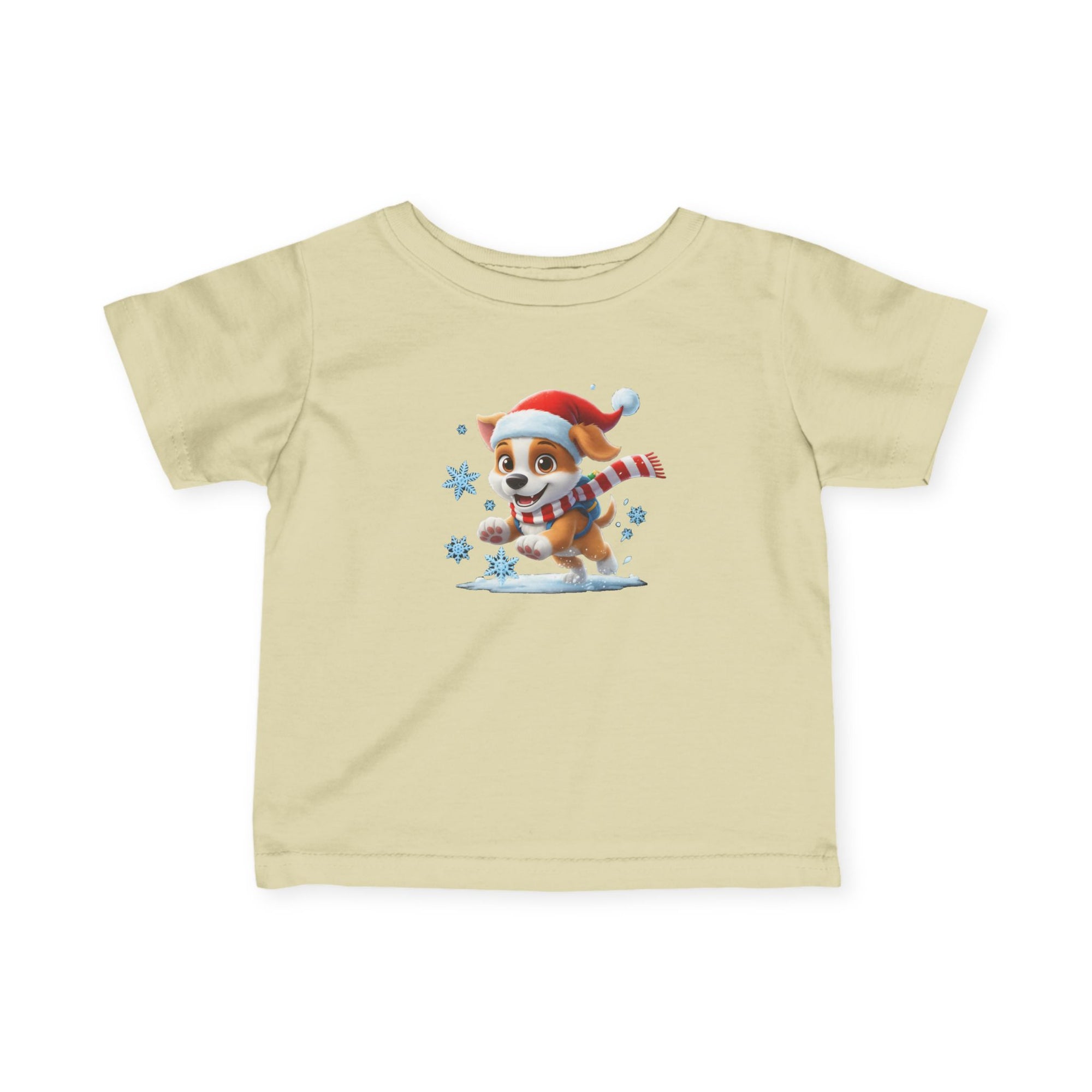 Puppy Christmas Toddler T-Shirt | Dog Lover Holiday Shirt | Soft Baby Gift Idea