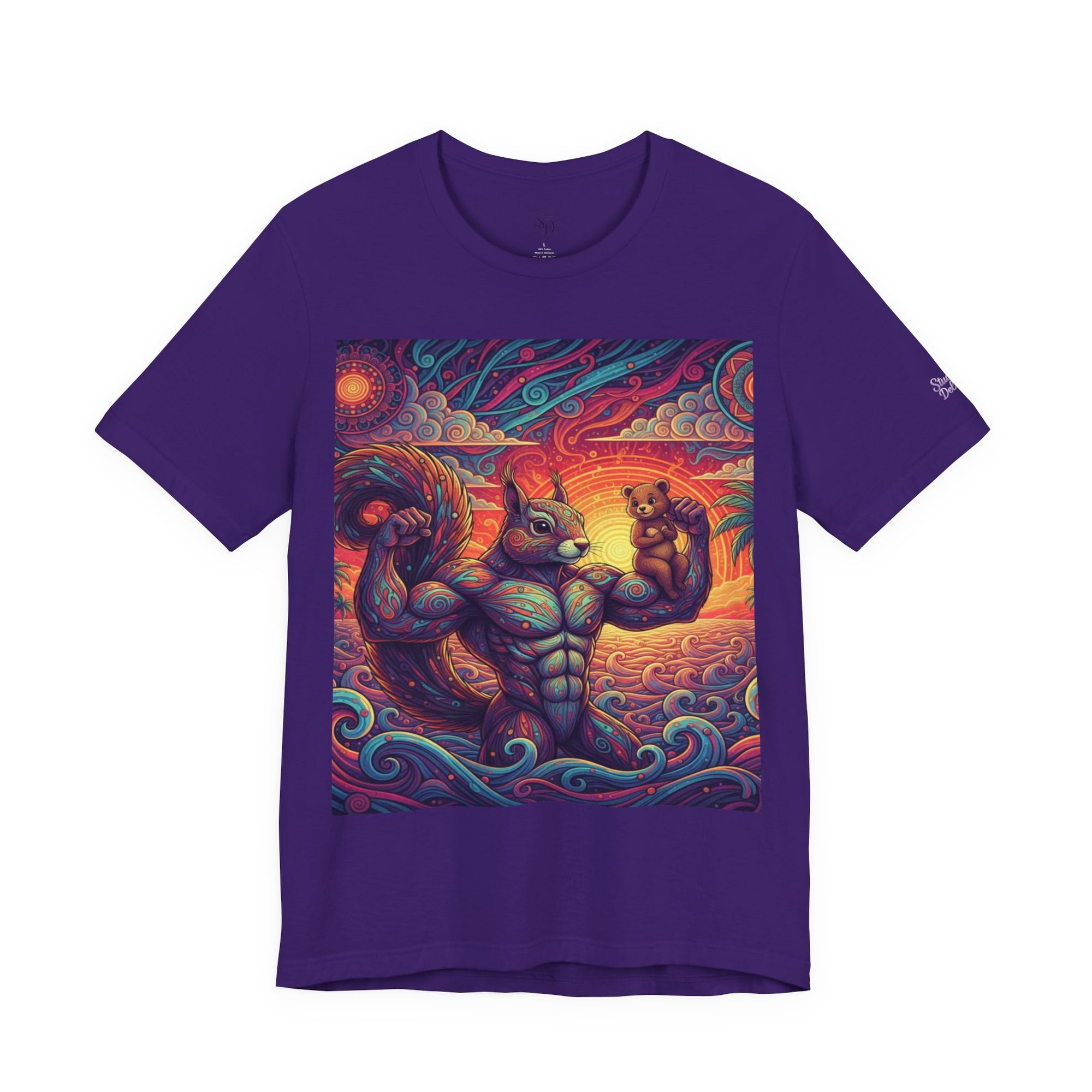 Muscular Squirrel T-Shirt | Funny Fantasy Animal Tee