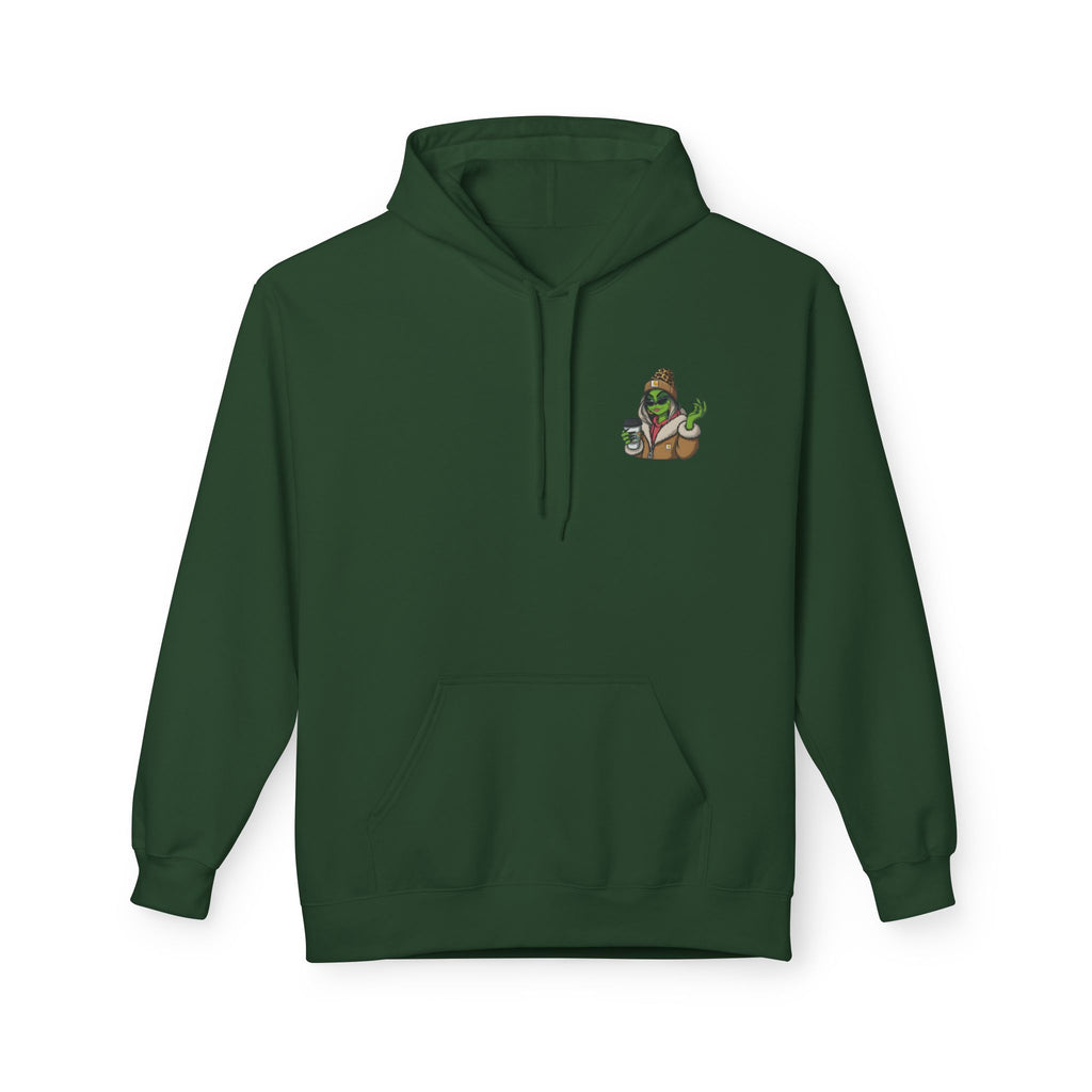 Grinch Girl Coffee Hoodie | Funny Christmas Sweatshirt