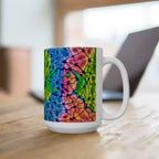 Colorful Abstract Mug | Artistic Coffee Cup | Modern Kitchen Gift