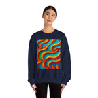 Colorful Swirl Sweatshirt | Cozy Unisex Crewneck