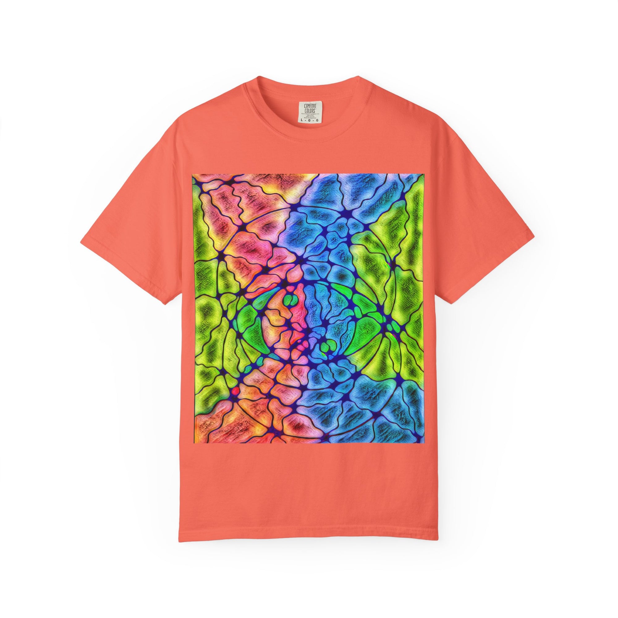 Colorful Tie Dye T-Shirt | Bright Abstract Pattern Tee
