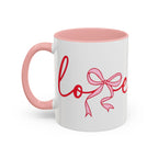 Romantic Bow Mug | Cute Valentine Coffee Cup | Coquette Style Gift