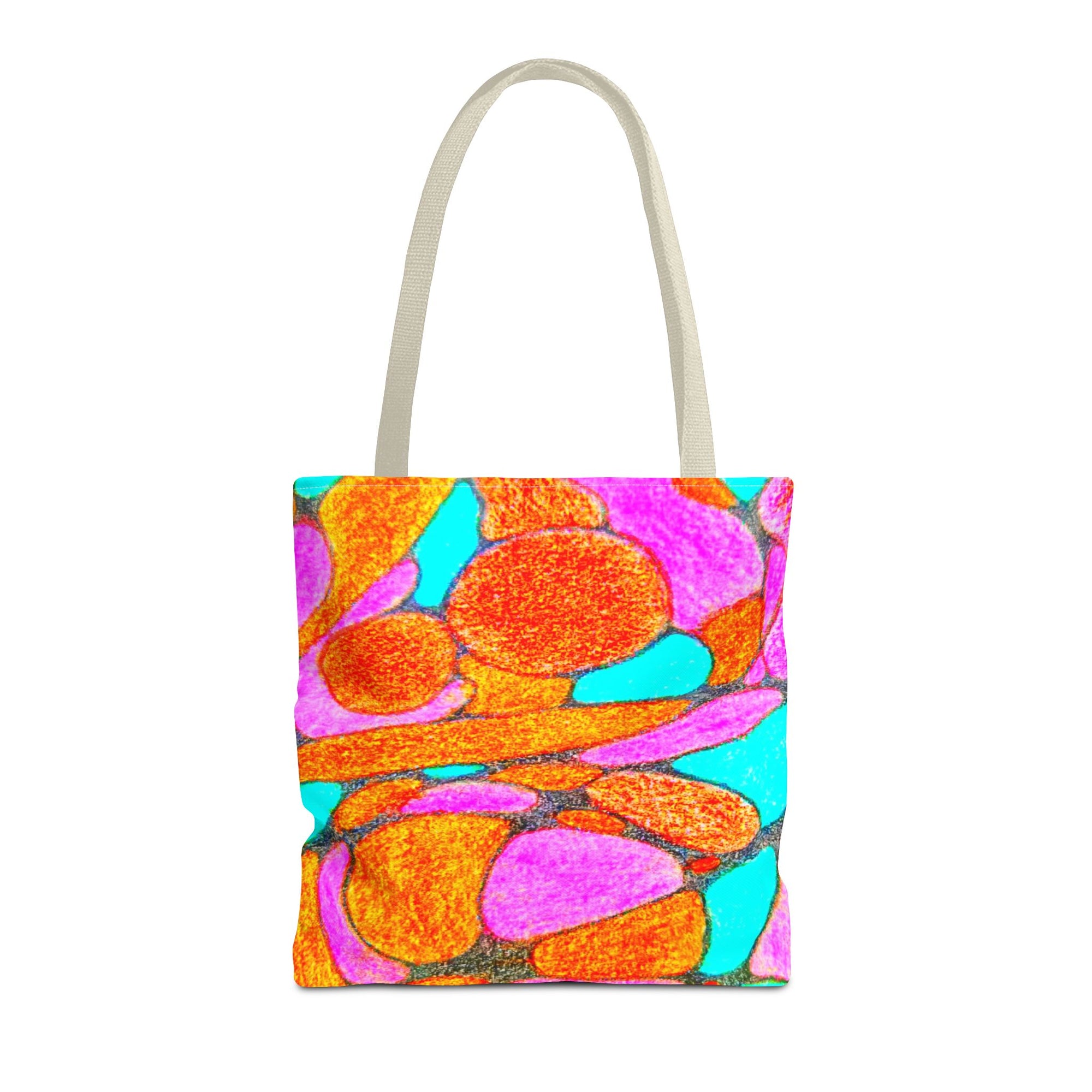 Colorful Abstract Tote Bag | Art Inspired Shopper