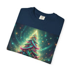 Colorful Christmas Tree T-Shirt | Neon Holiday Graphic Tee