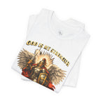 Christian Warrior T-Shirt | God Is My Strength & Protection | Faith Shirt