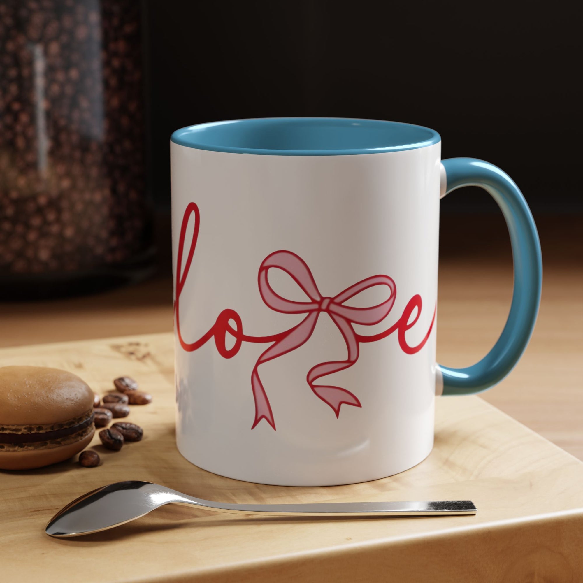 Romantic Bow Mug | Cute Valentine Coffee Cup | Coquette Style Gift