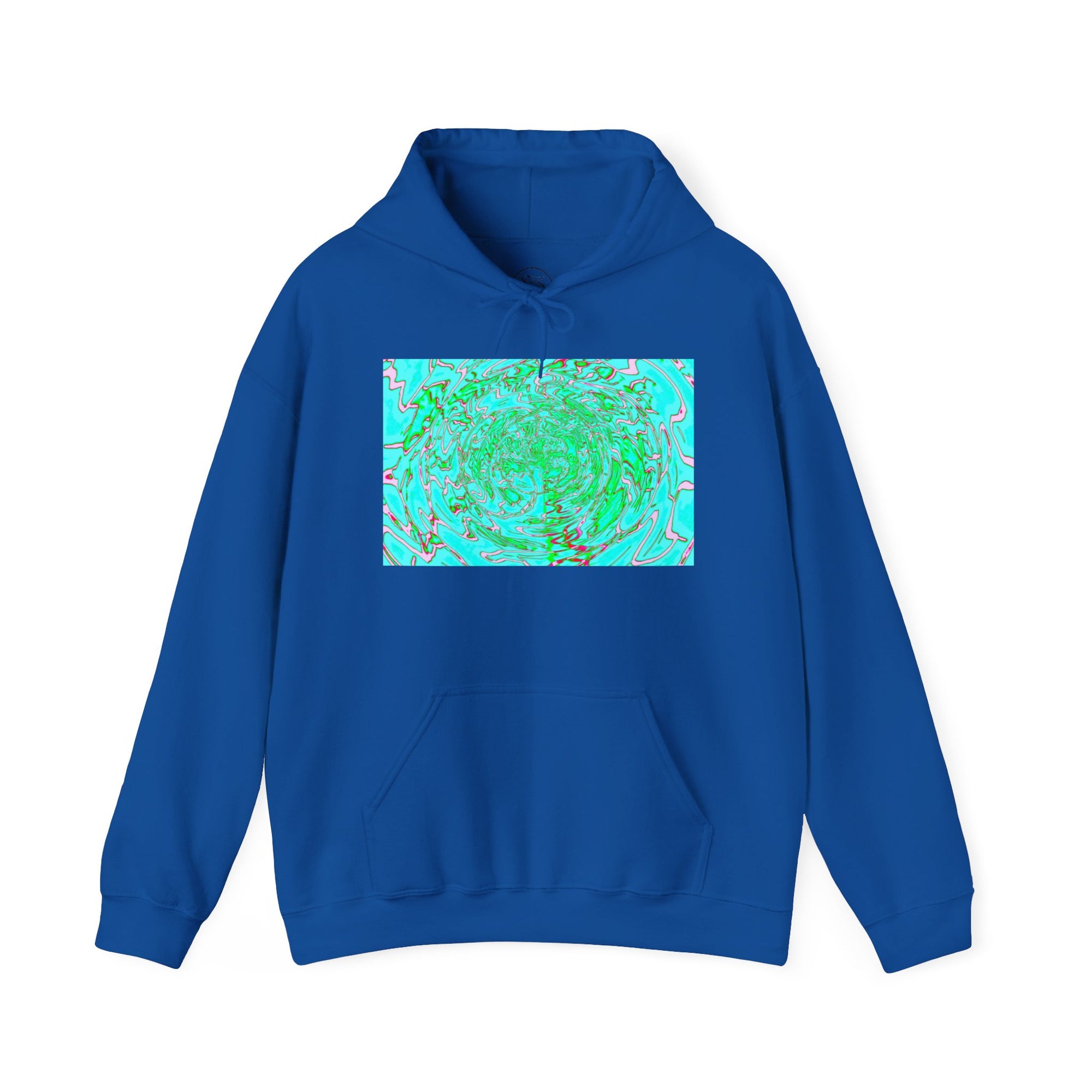 Tranquil Swirl Unisex Hoodie | Mindful Artistic Sweatshirt