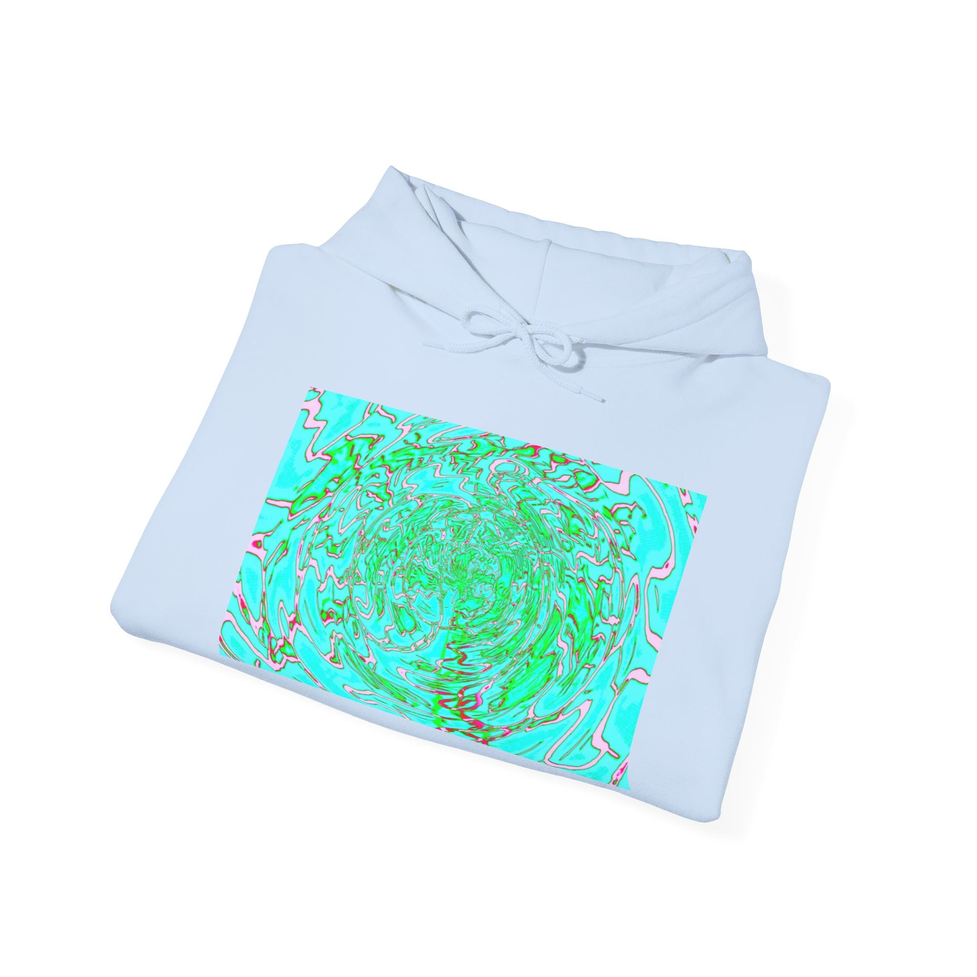 Tranquil Swirl Unisex Hoodie | Mindful Artistic Sweatshirt