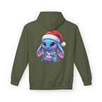 Cute Alien Christmas Hoodie | Blue Monster Holiday Sweatshirt