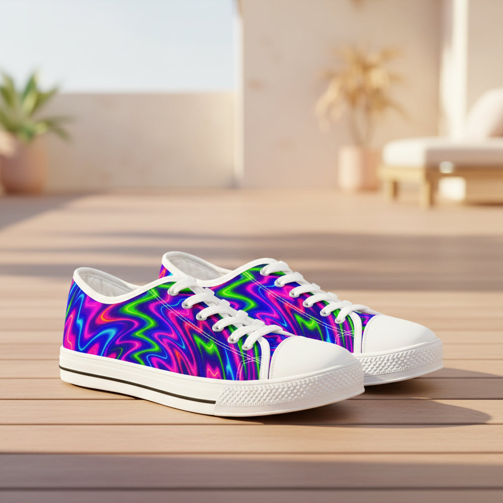 Low Top Sneakers | Women’s Colorful Casual Shoes