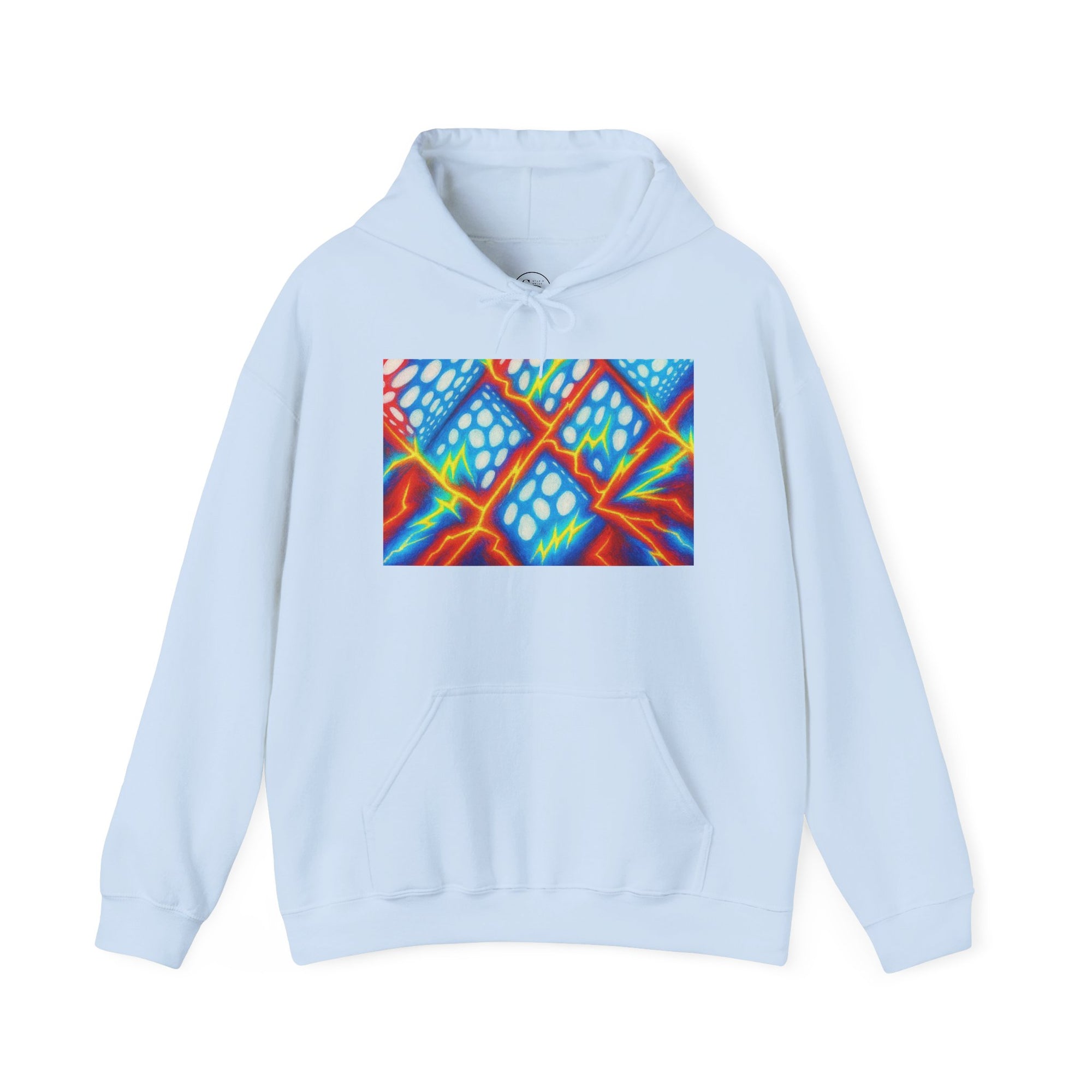 Colorful Abstract Hoodie | Cozy Unisex Graphic Sweatshirt