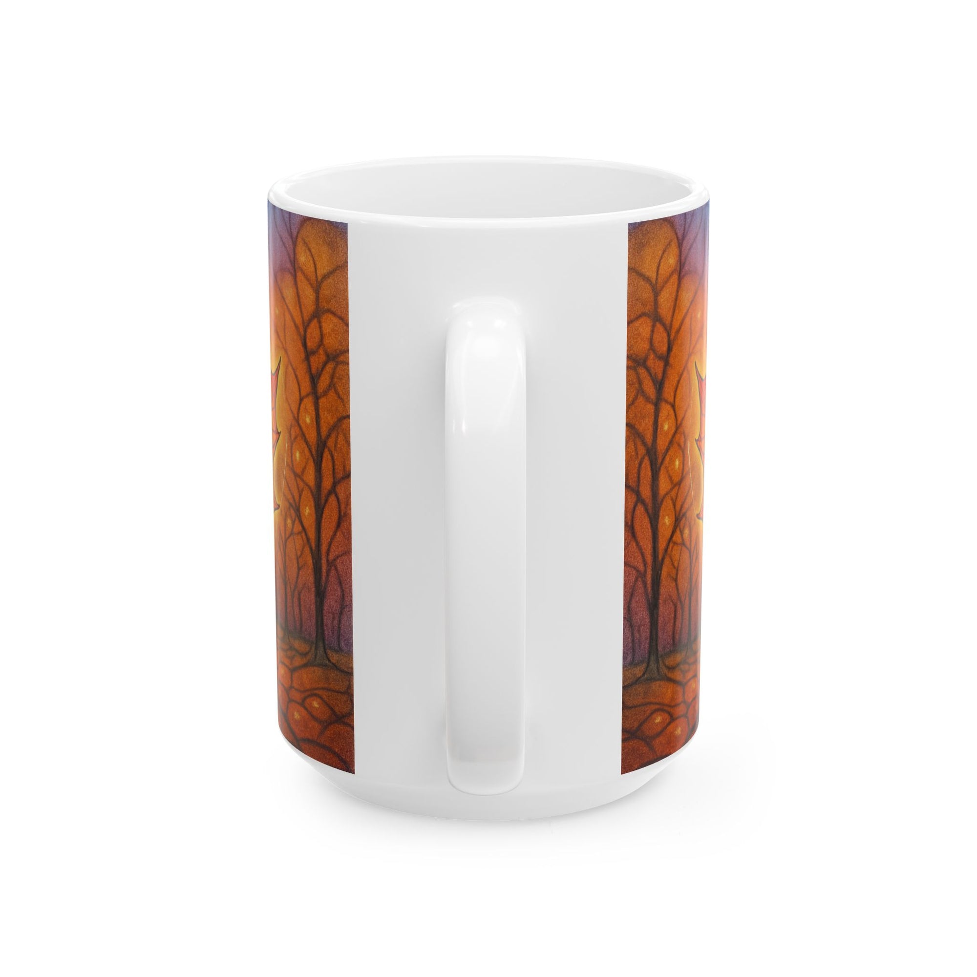 Autumn Leaves Mug | Cozy Fall Coffee Cup | Seasonal Gift