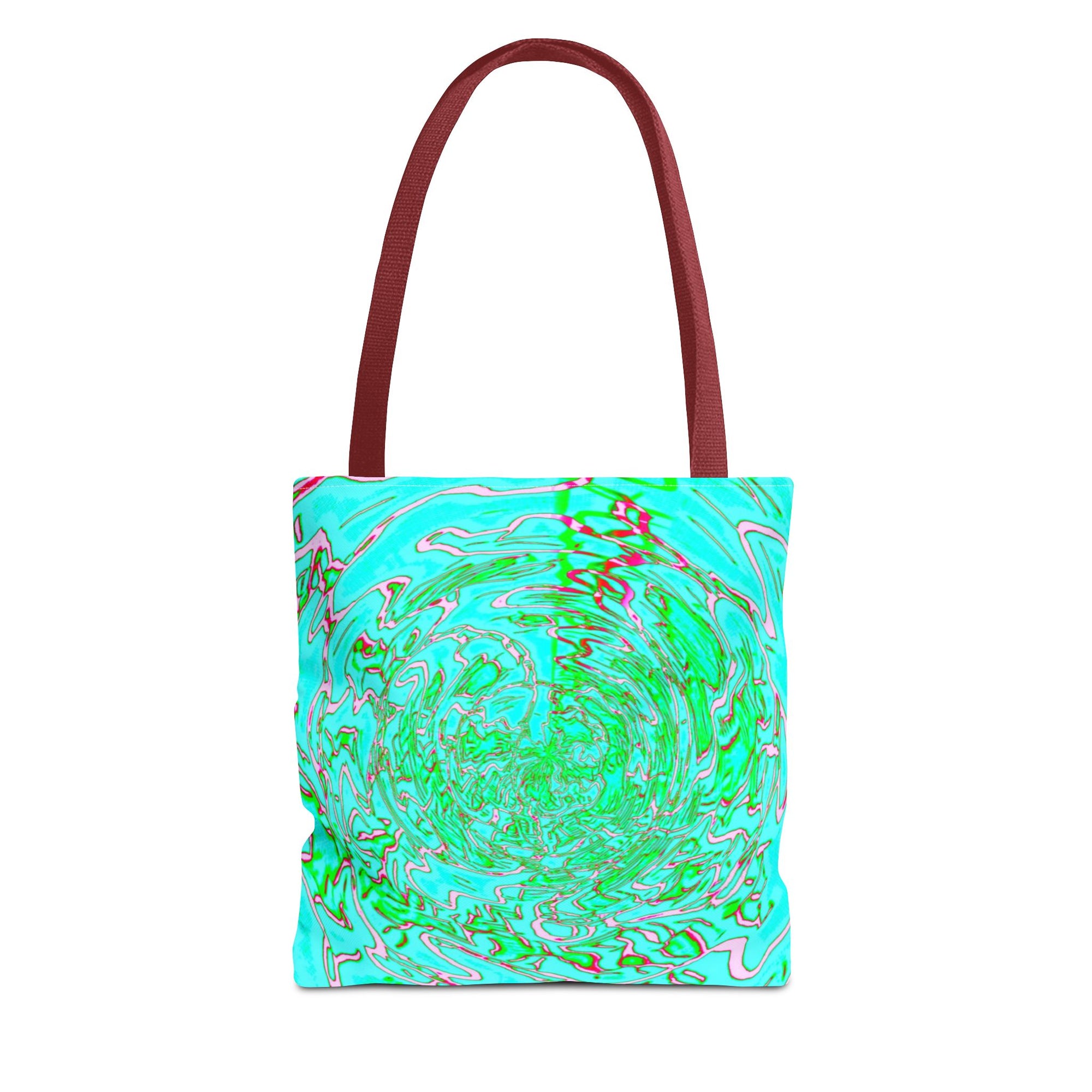 Aquatic Swirl Tote Bag | Eco-Friendly Shopping Bag, Beach Bag, Travel Tote, Vibrant Design, Gift for Ocean Lovers