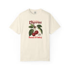 Cherry Vintage Tee — "Fresh Picked Cherries: Sweet & Juicy" Graphic T-Shirt