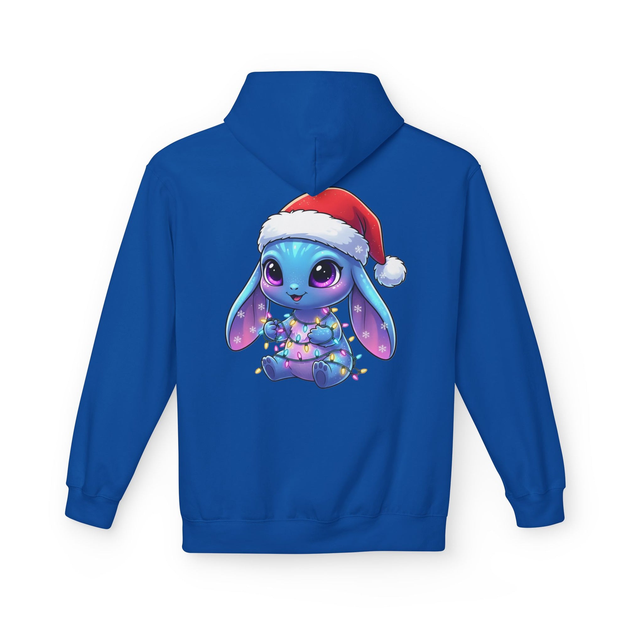 Cute Alien Christmas Hoodie | Blue Monster Holiday Sweatshirt | Fun Unique Gift