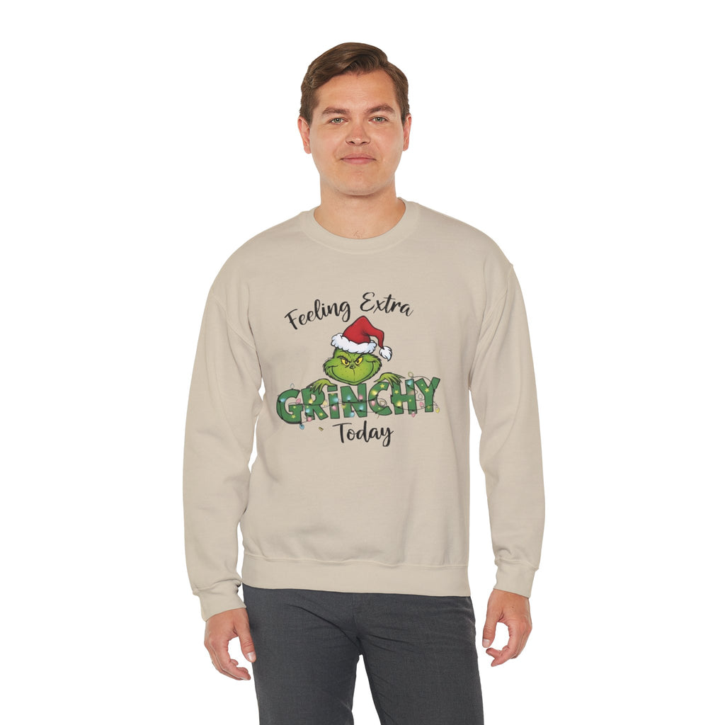 Grinch Christmas Crewneck | Funny Cozy Sweatshirt