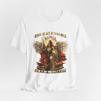 Christian Warrior T-Shirt | God Is My Strength & Protection | Faith Shirt