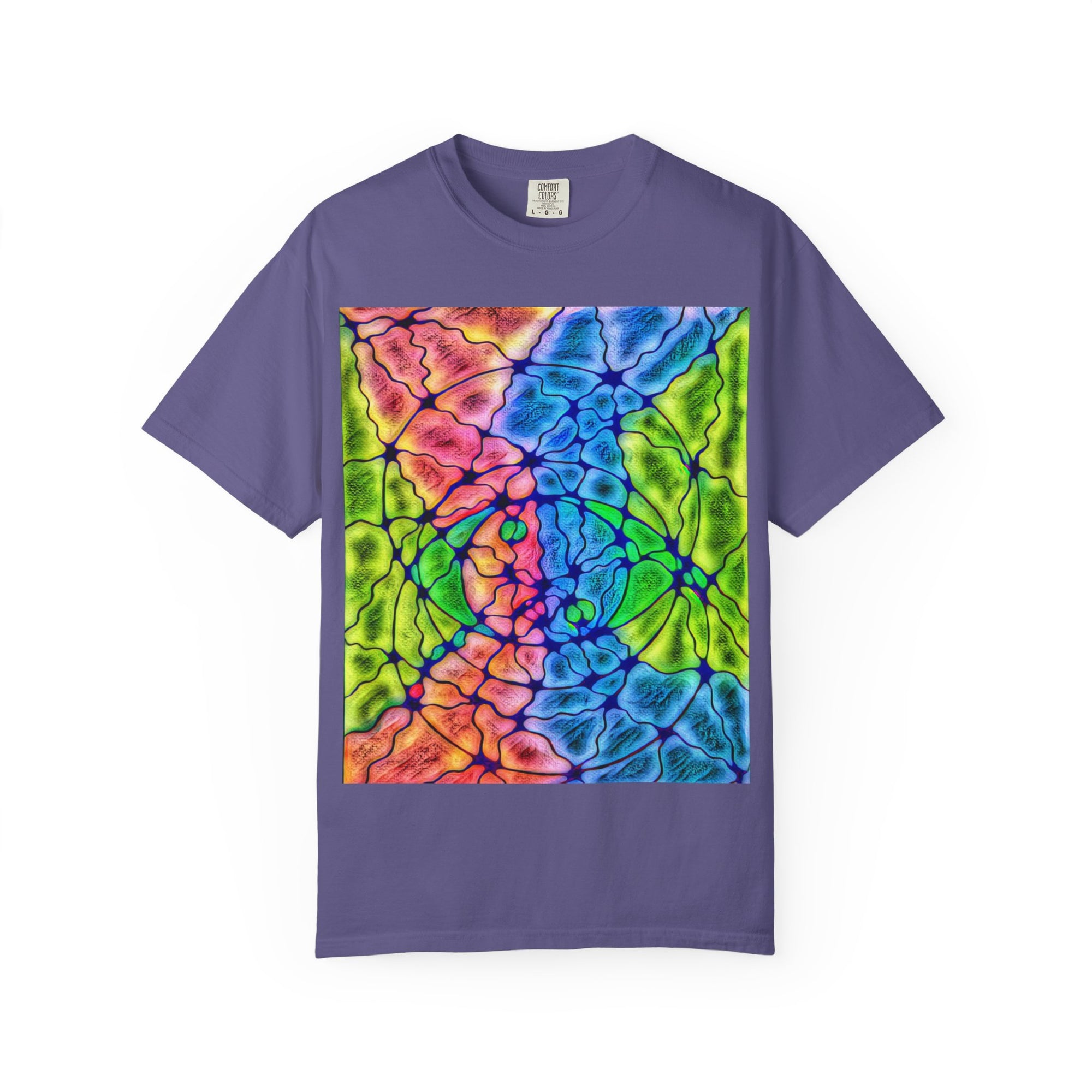 Colorful Tie Dye T-Shirt | Bright Abstract Pattern Tee