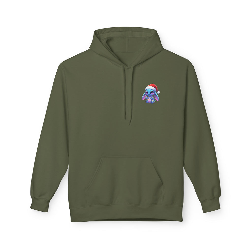 Cute Alien Christmas Hoodie | Blue Monster Holiday Sweatshirt