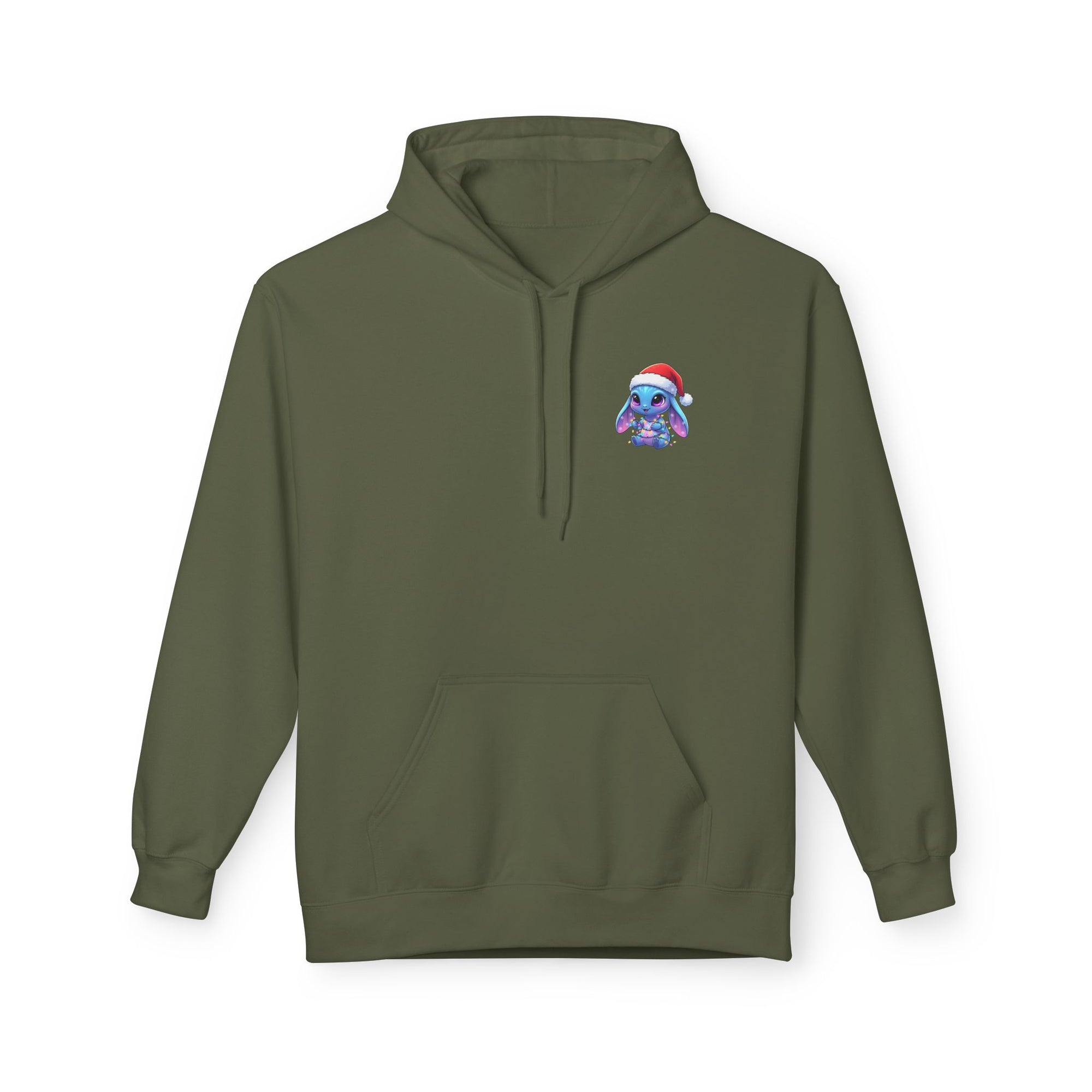 Cute Alien Christmas Hoodie | Blue Monster Holiday Sweatshirt