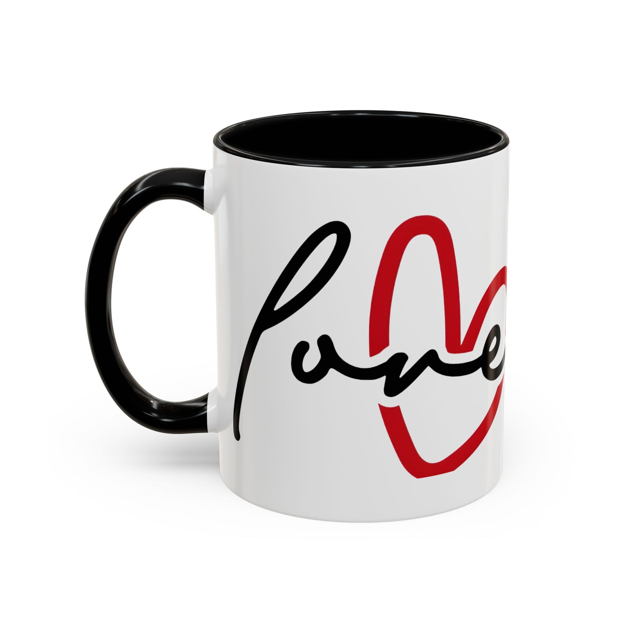 Love Heart Script Coffee Mug | Valentine's Day Gift