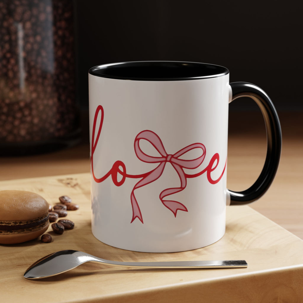 Romantic Bow Mug | Cute Valentine Coffee Cup | Coquette Style Gift
