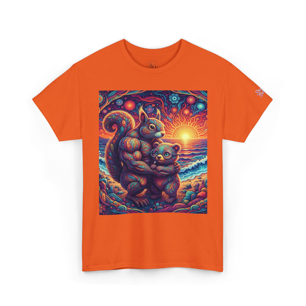 Colorful Sunset Graphic Tee | Vibrant Artistic Shirt Unisex | Unique Fantasy Design Gift