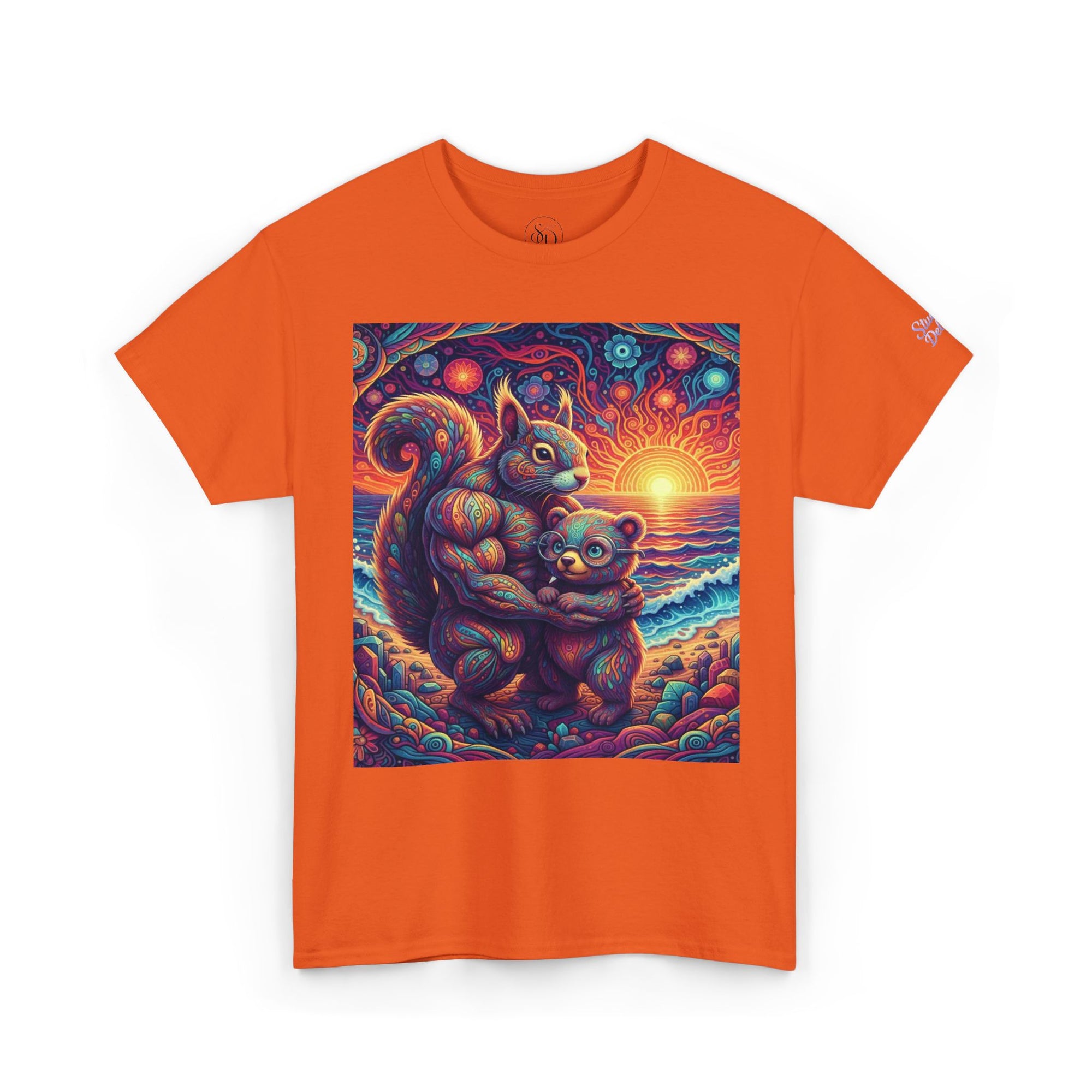 Colorful Sunset Graphic Tee | Vibrant Artistic Shirt Unisex | Unique Fantasy Design Gift