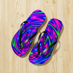 Chanclas Tie-Dye | Sandalias de Verano Coloridas | Estilo para Vacaciones en la Playa