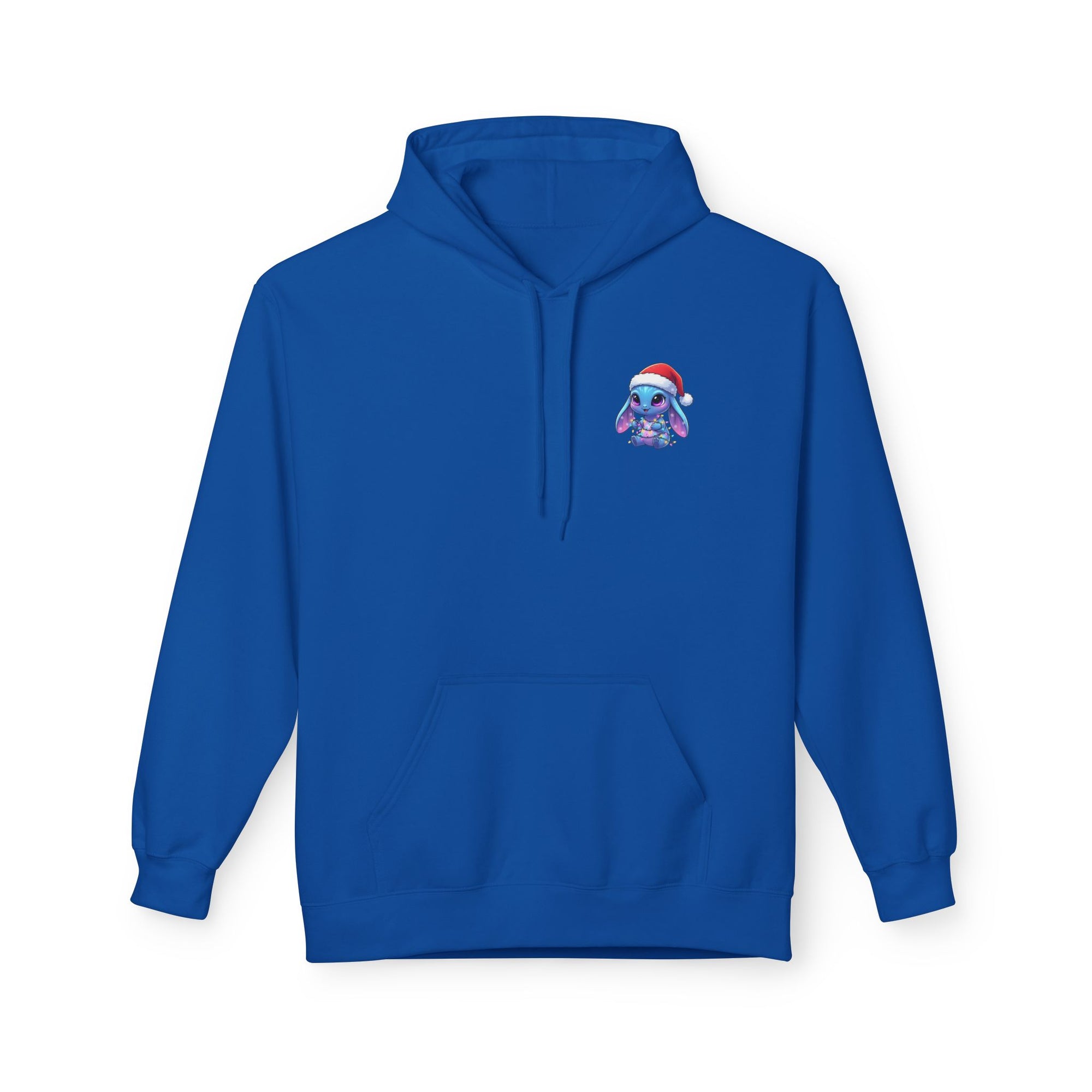Cute Alien Christmas Hoodie | Blue Monster Holiday Sweatshirt