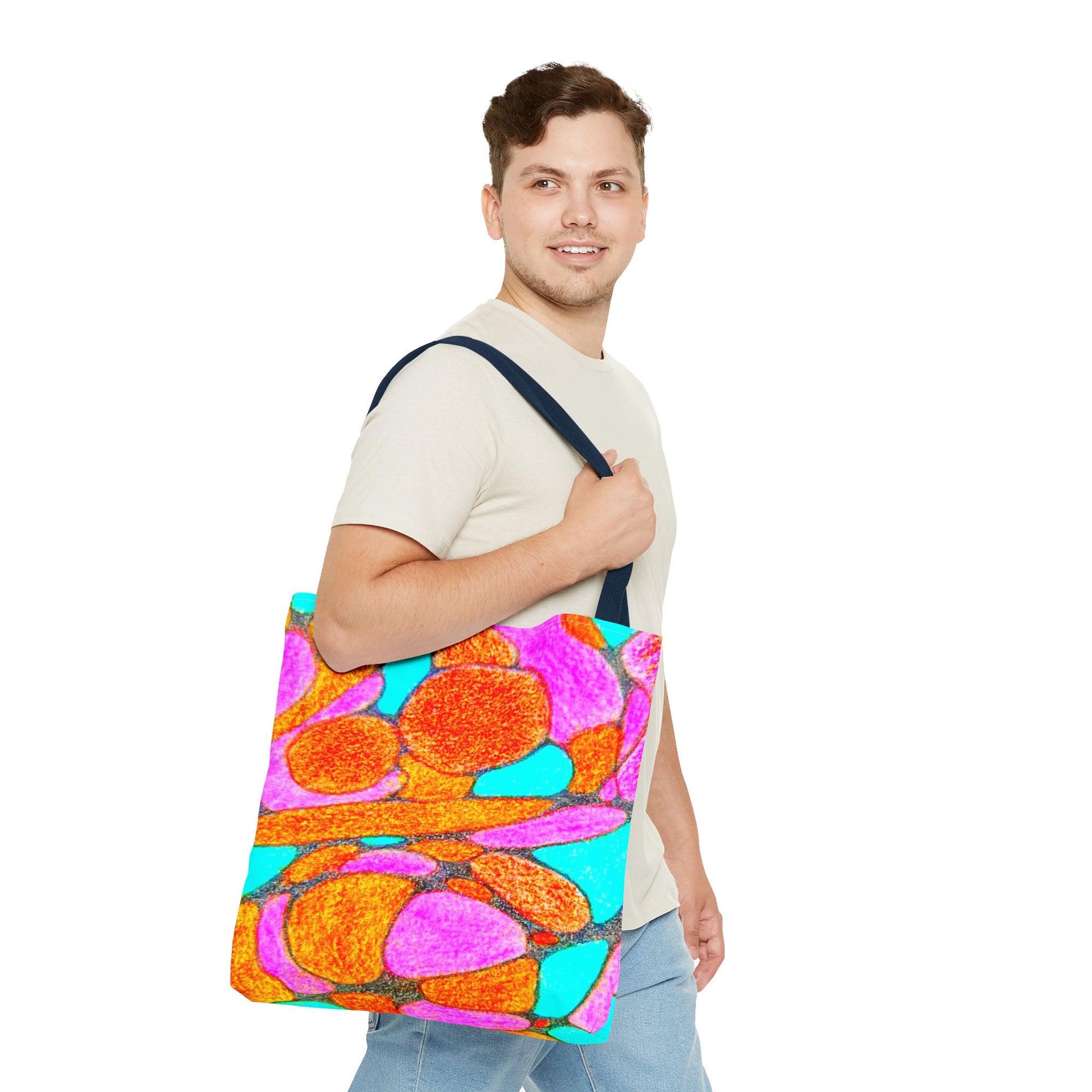 Colorful Abstract Tote Bag | Art Inspired Shopper