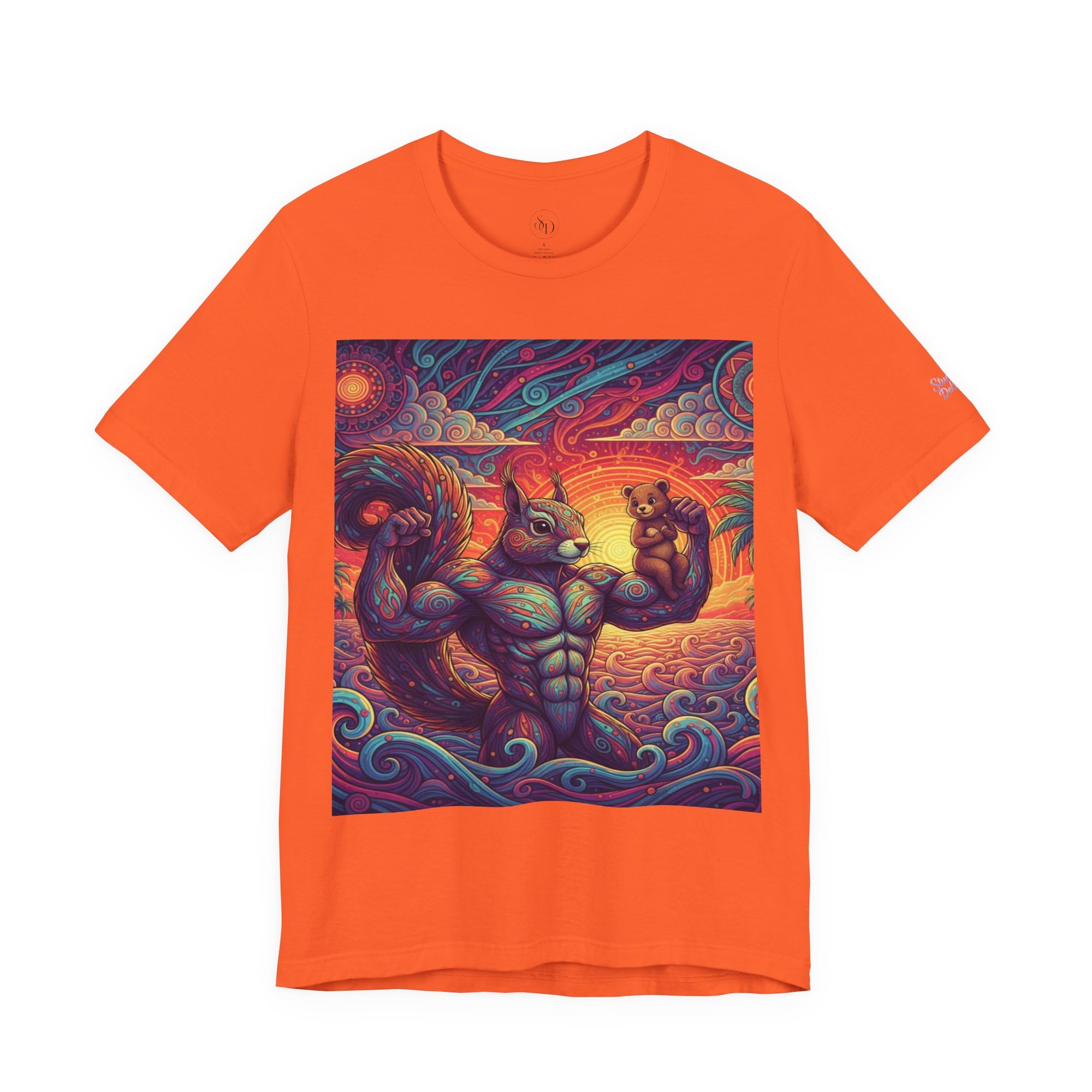 Muscular Squirrel T-Shirt | Funny Fantasy Animal Tee