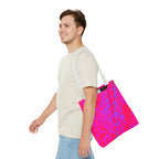 Color Splash Tote Bag | Vibrant Abstract Shopper