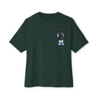 Oversized | Black Bunny Character Tee | Bunny Graphic T-Shirt