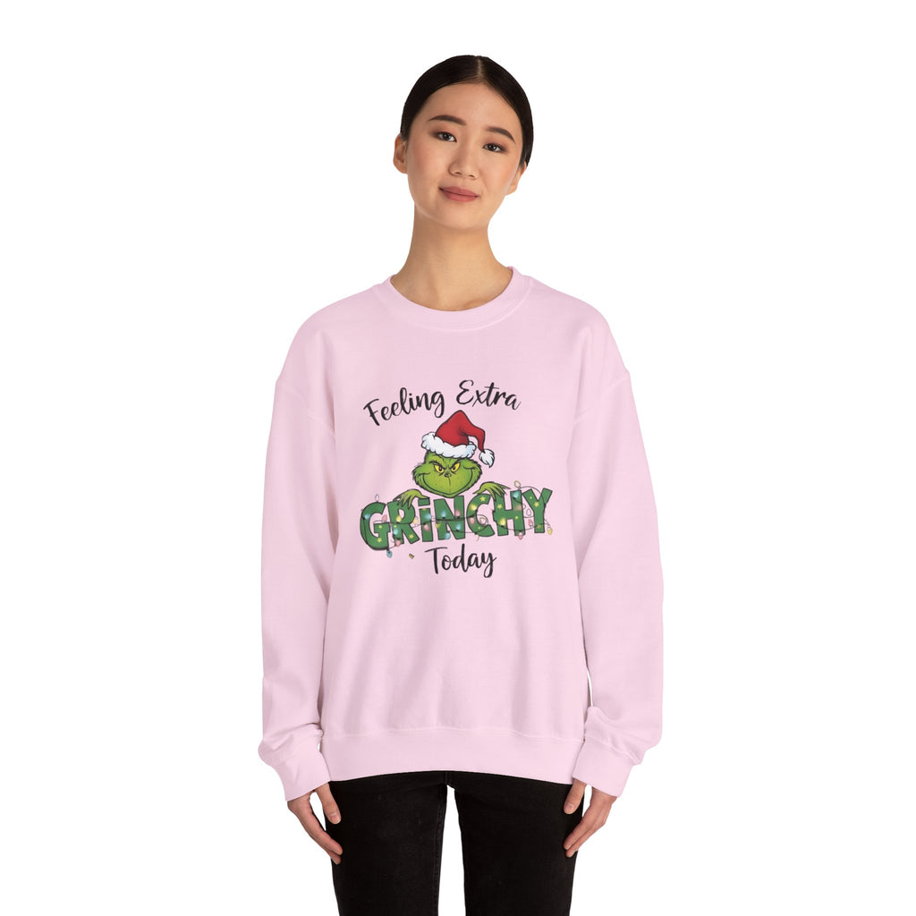 Grinch Christmas Crewneck | Funny Cozy Sweatshirt