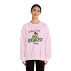 Grinch Christmas Crewneck | Funny Cozy Sweatshirt