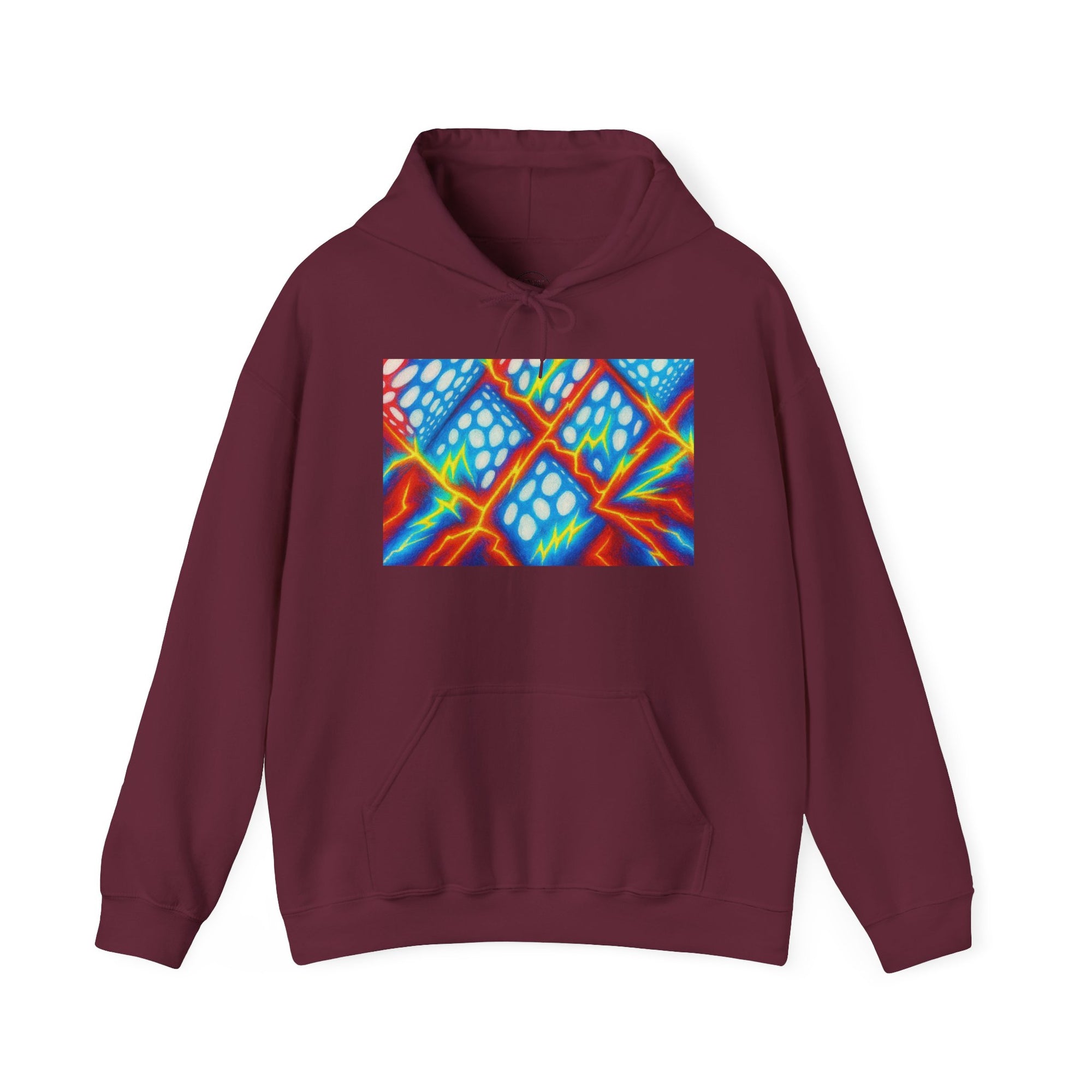 Colorful Abstract Hoodie | Cozy Unisex Graphic Sweatshirt