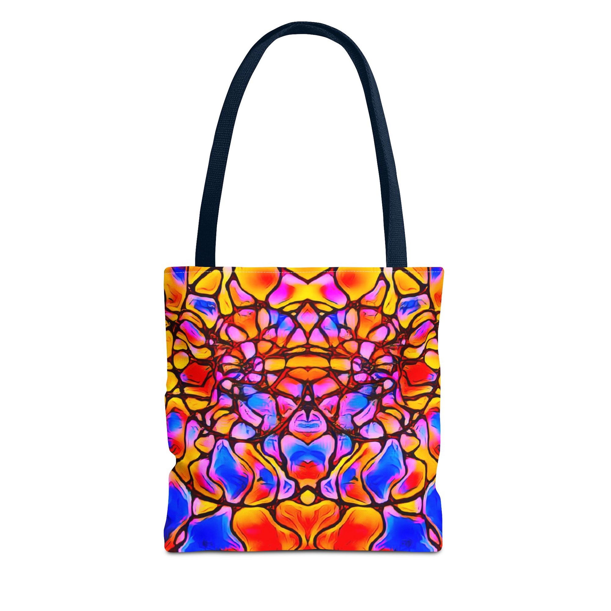 Colorful Abstract Tote Bag | Vibrant Art Shopper