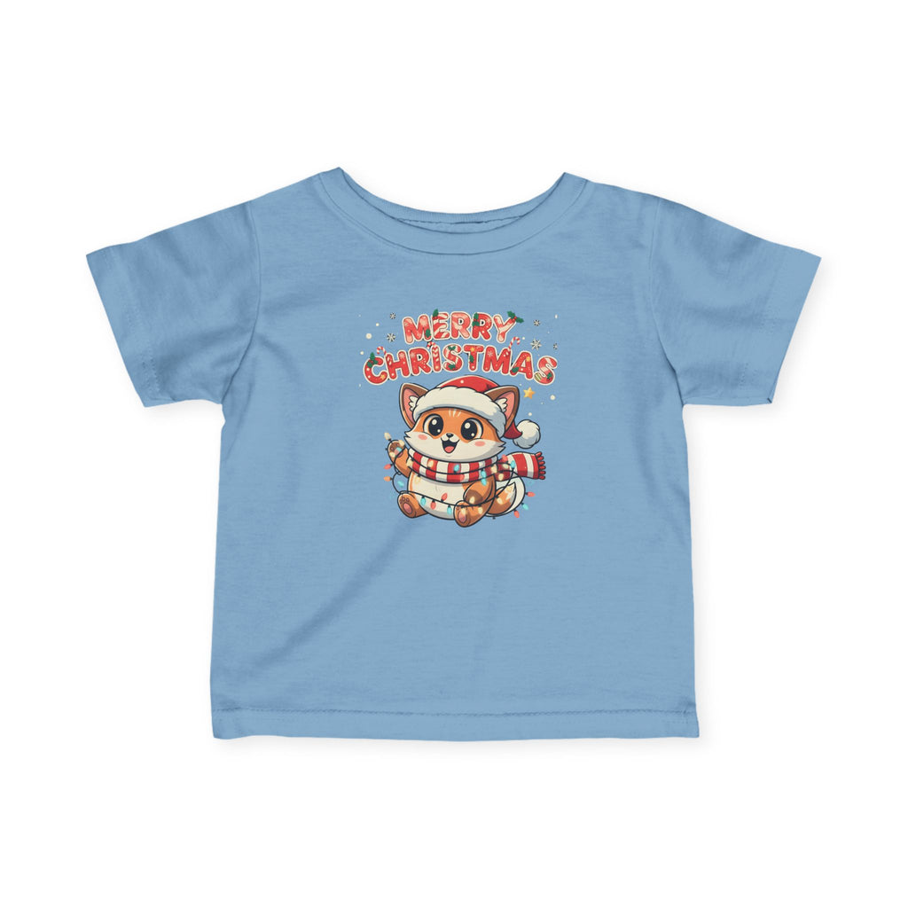 Christmas Squirrel Kids T-Shirt | Cute Woodland Animal Holiday Tee for Toddlers