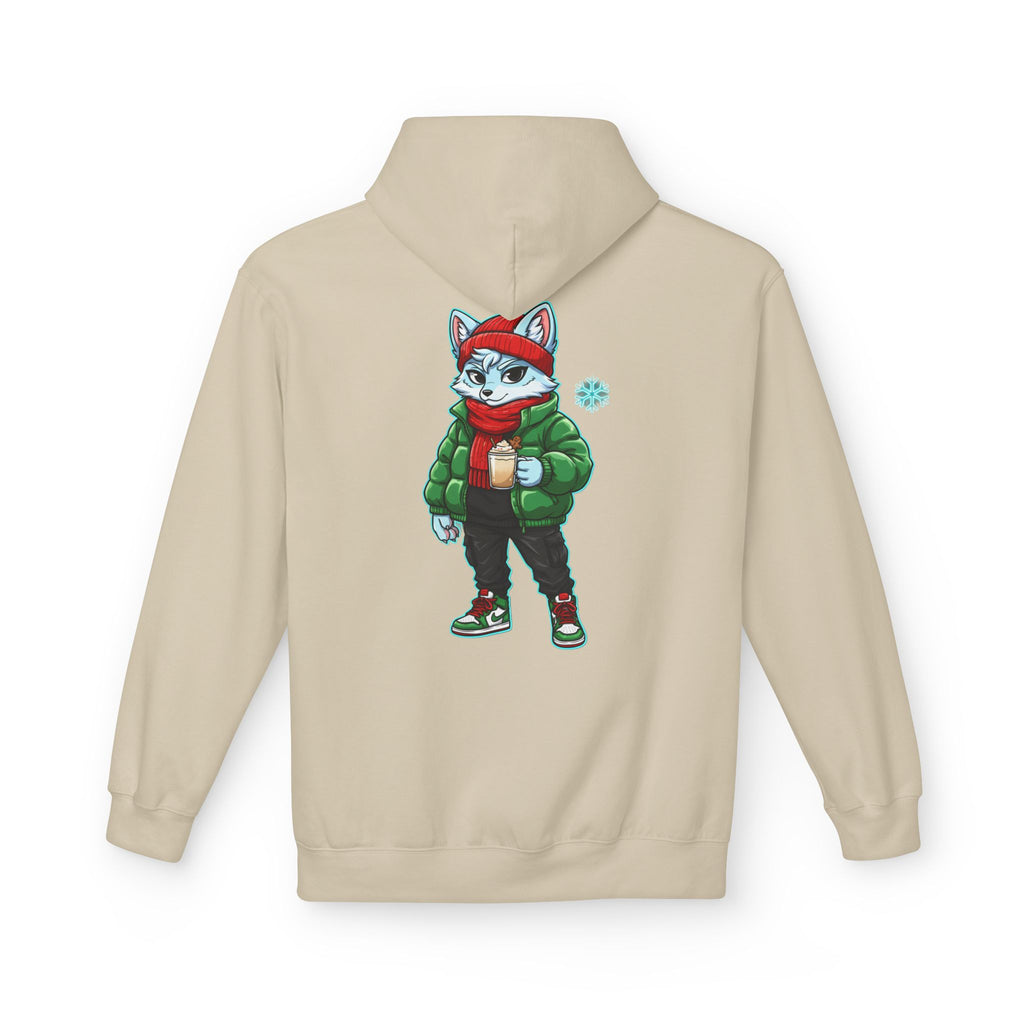 Cyber Wolf Gamer Hoodie | Cozy Christmas Sweatshirt